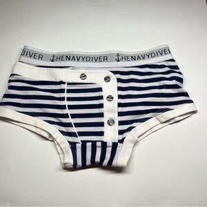 TheNavyDiver Striped Boxer Briefs
